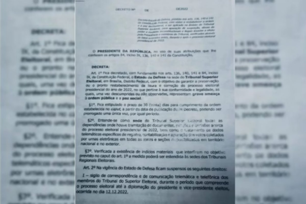 Alexandre de Moraes ordena que Google informe quem inseriu "minuta do Golpe" na Web