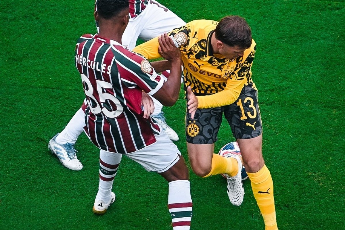 Fluminense domina, mas fica no empate com Dortmund e mantém tabu brasileiro