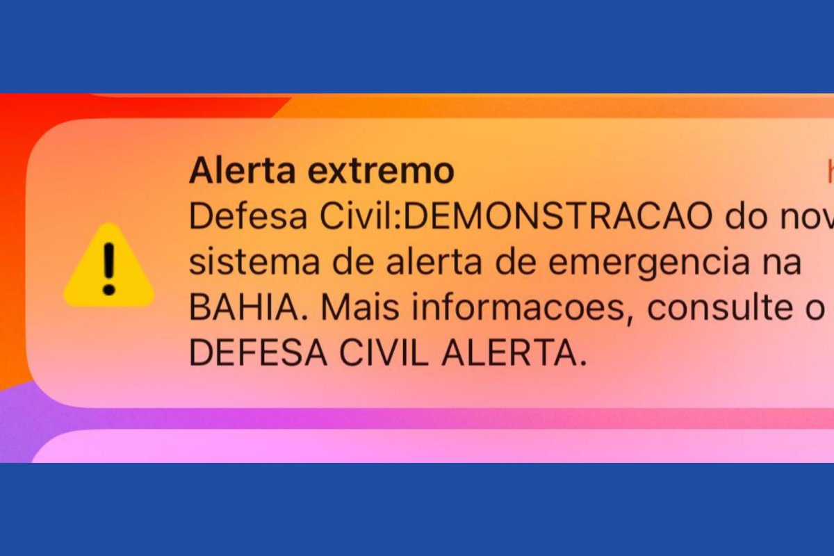 Novo sistema de alertas da Defesa Civil é lançado no Nordeste nesta quarta (18)