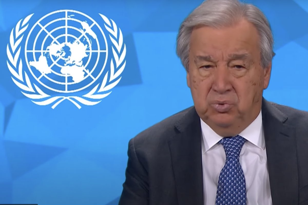 Paz não pode ser imposta, precisa ser escolhida, diz secretário-geral da ONU