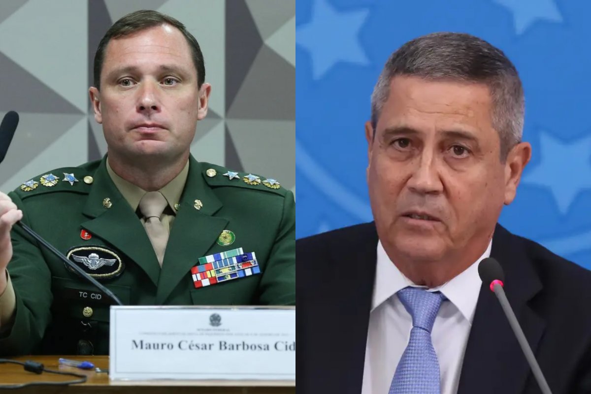 Cid e Braga Netto ficam frente a frente durante acareação no STF nesta terça-feira (24)