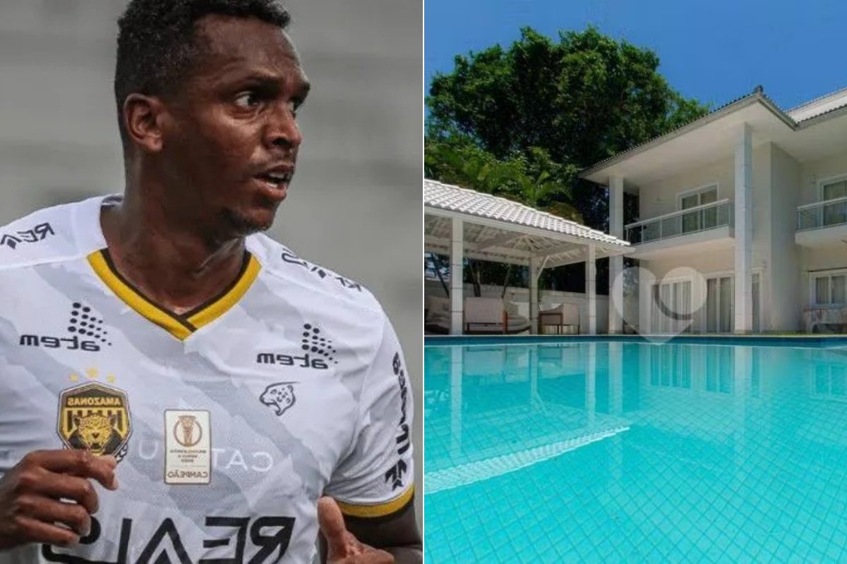 Fotos: Ex-jogador Jô põe mansão à venda no RJ após ser preso pela terceira vez por não pagar pensão alimentícia