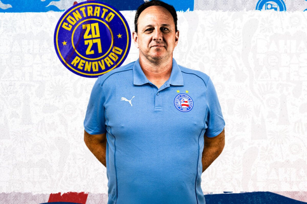Bahia renova contrato com Rogério Ceni; confira