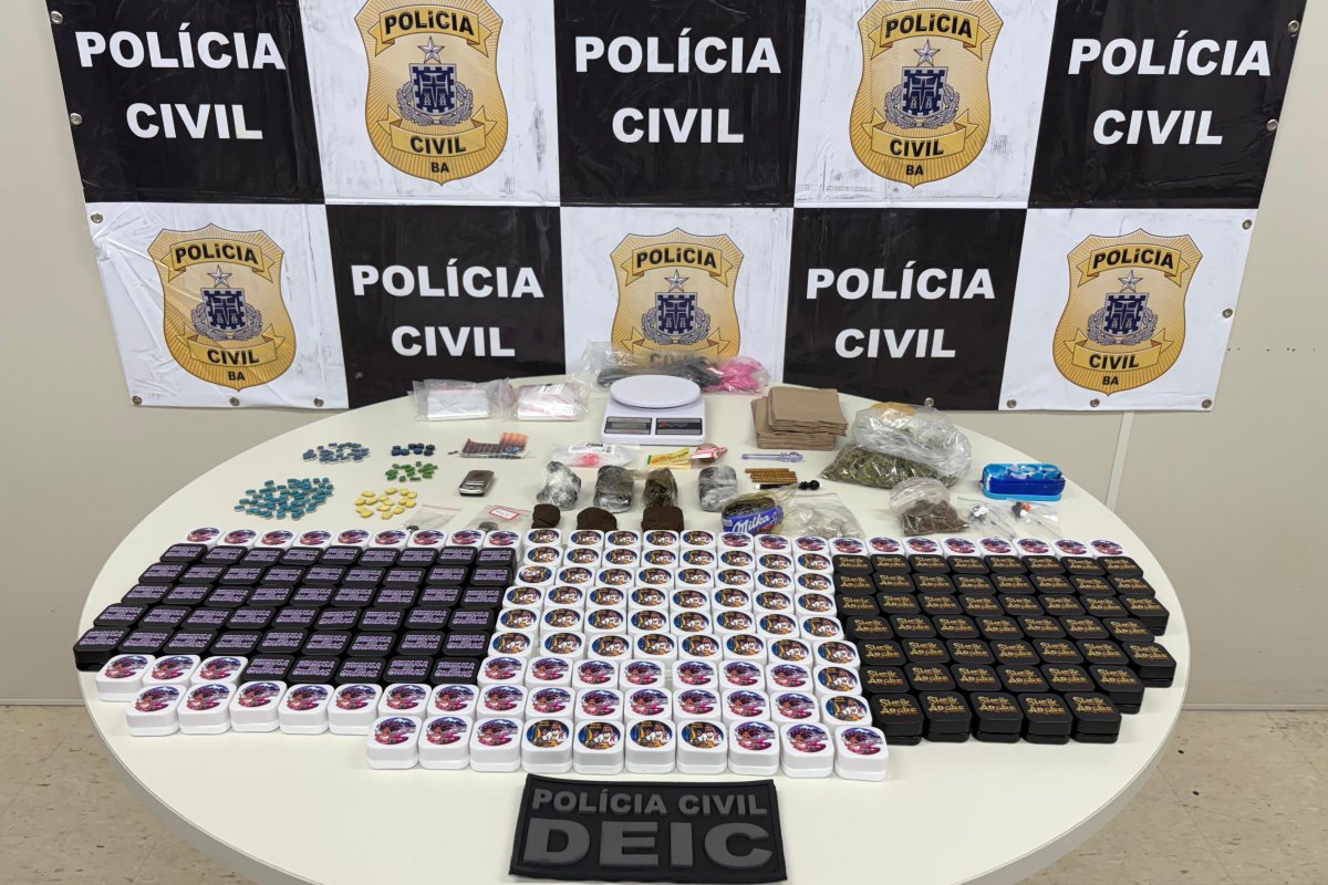 Suspeito por tráfico de drogas sintéticas é preso em hotel de Salvador