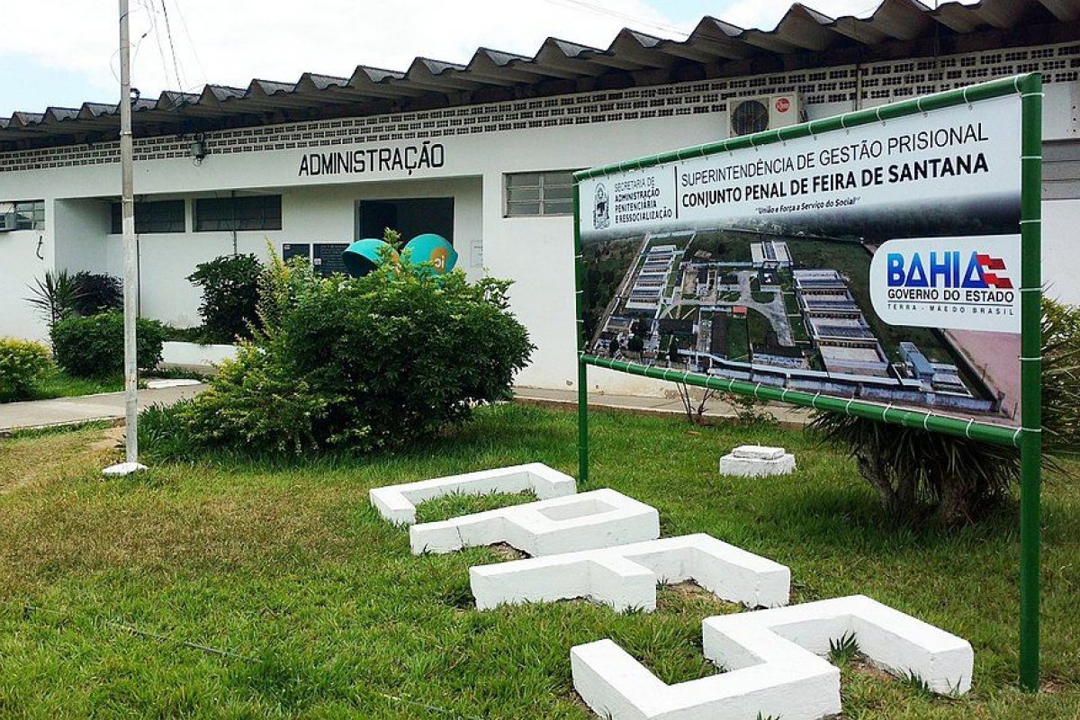 Três detentos fogem de presídio em Feira de Santana e são encontrados na zona rural da cidade