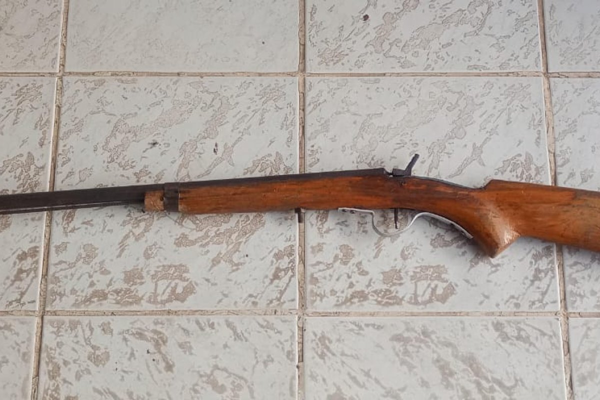 Operação Força Total: PM apreende espingarda no sertão baiano