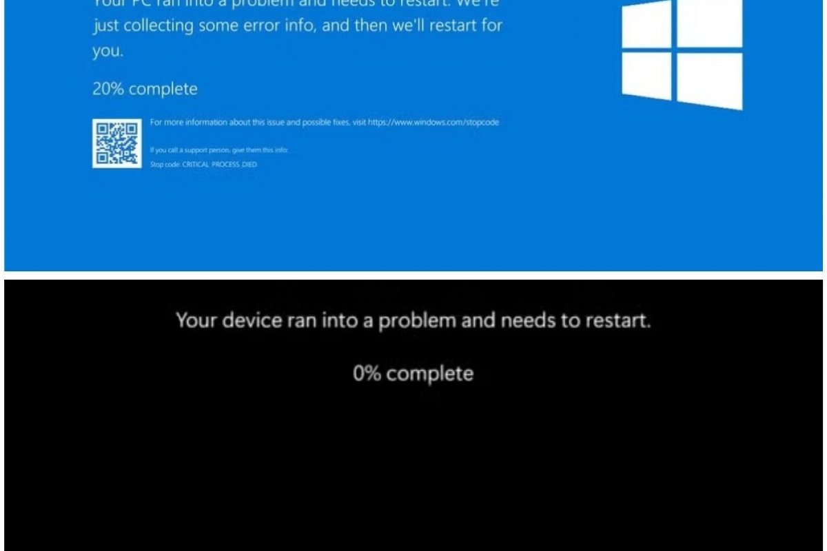 Microsoft aposenta a tradicional “tela azul da morte” após 40 anos