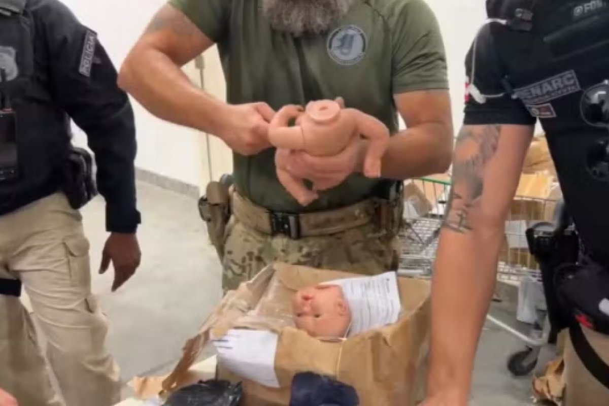 Operação acha drogas em bonecas, embalagens de suplementos e cosméticos em encomendas do Correios em Simões Filho