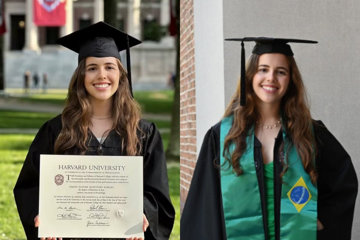Brasileira tem a maior nota entre formandos de Harvard e recebe prêmio Sophia Freund