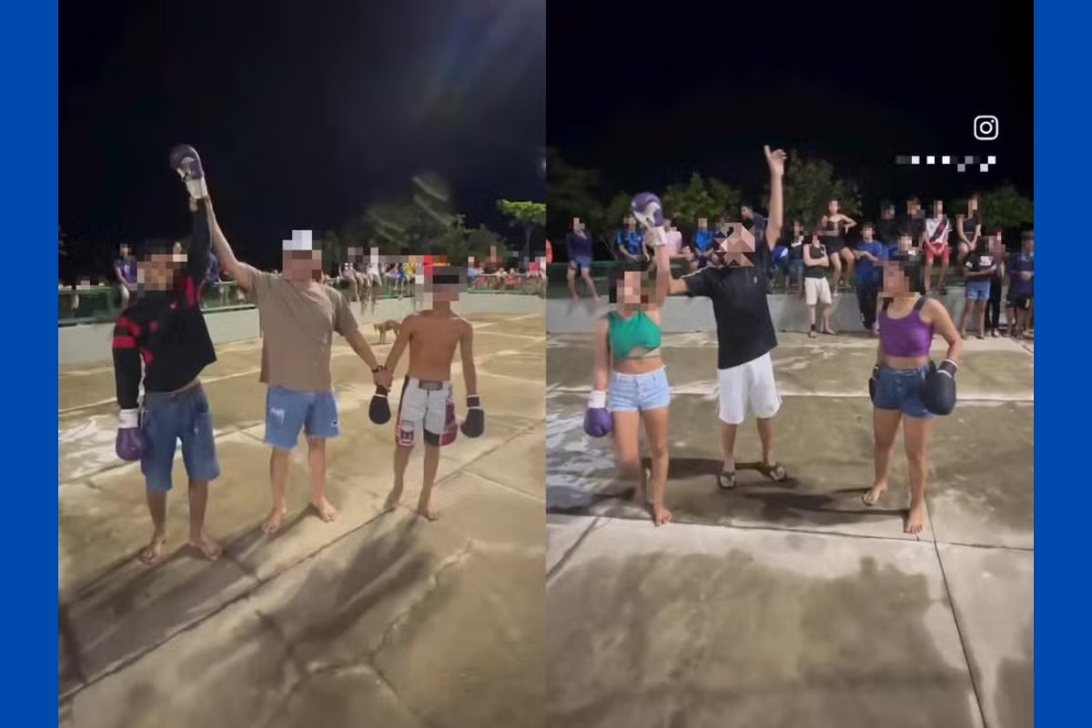 Dupla é presa por suspeita de promover lutas clandestinas entre adolescentes; jovem de 13 anos teria sido oferecida como 'prêmio', em um dos confrontos