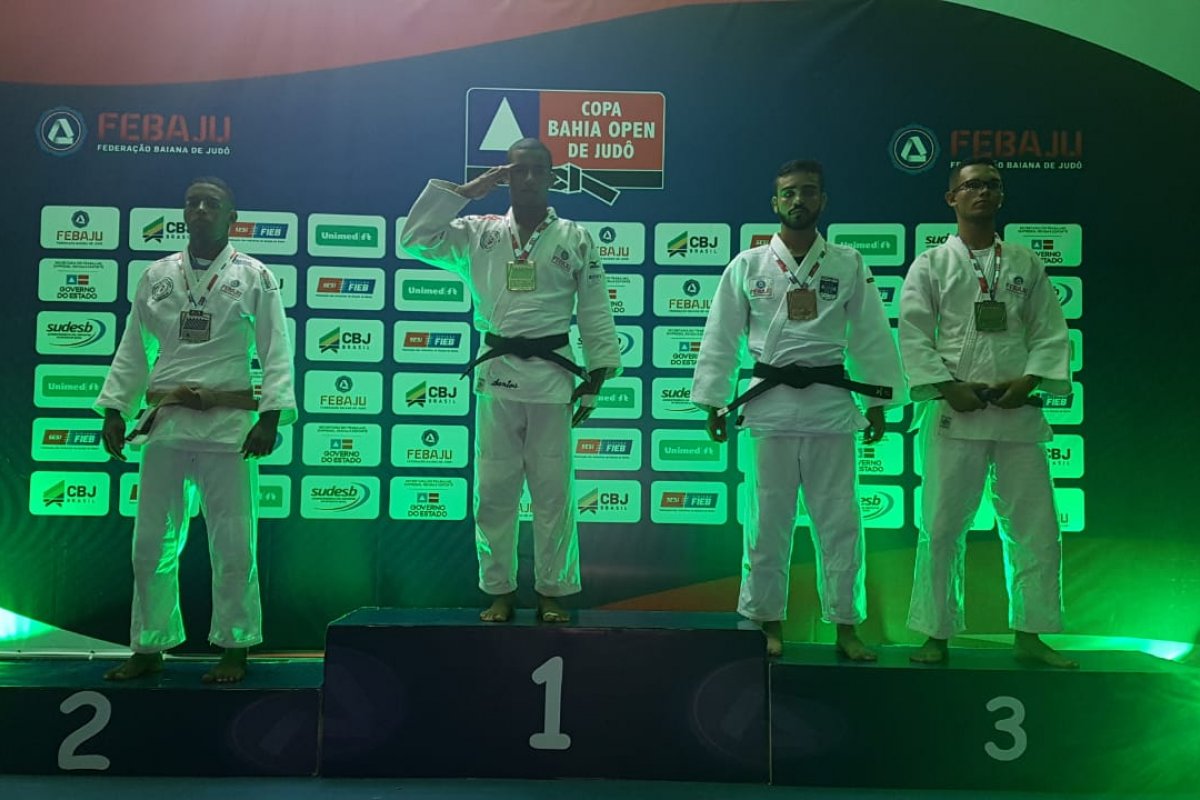 Diego Santos é campeão da Copa Bahia Open de Judô