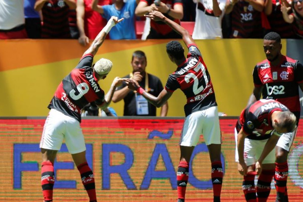 Flamengo é campeão da Supercopa
