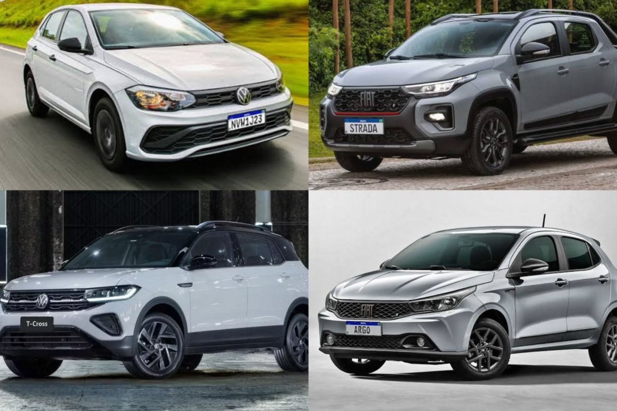 Polo liderou vendas com 18 unidades a mais que a Strada: veja os mais vendidos