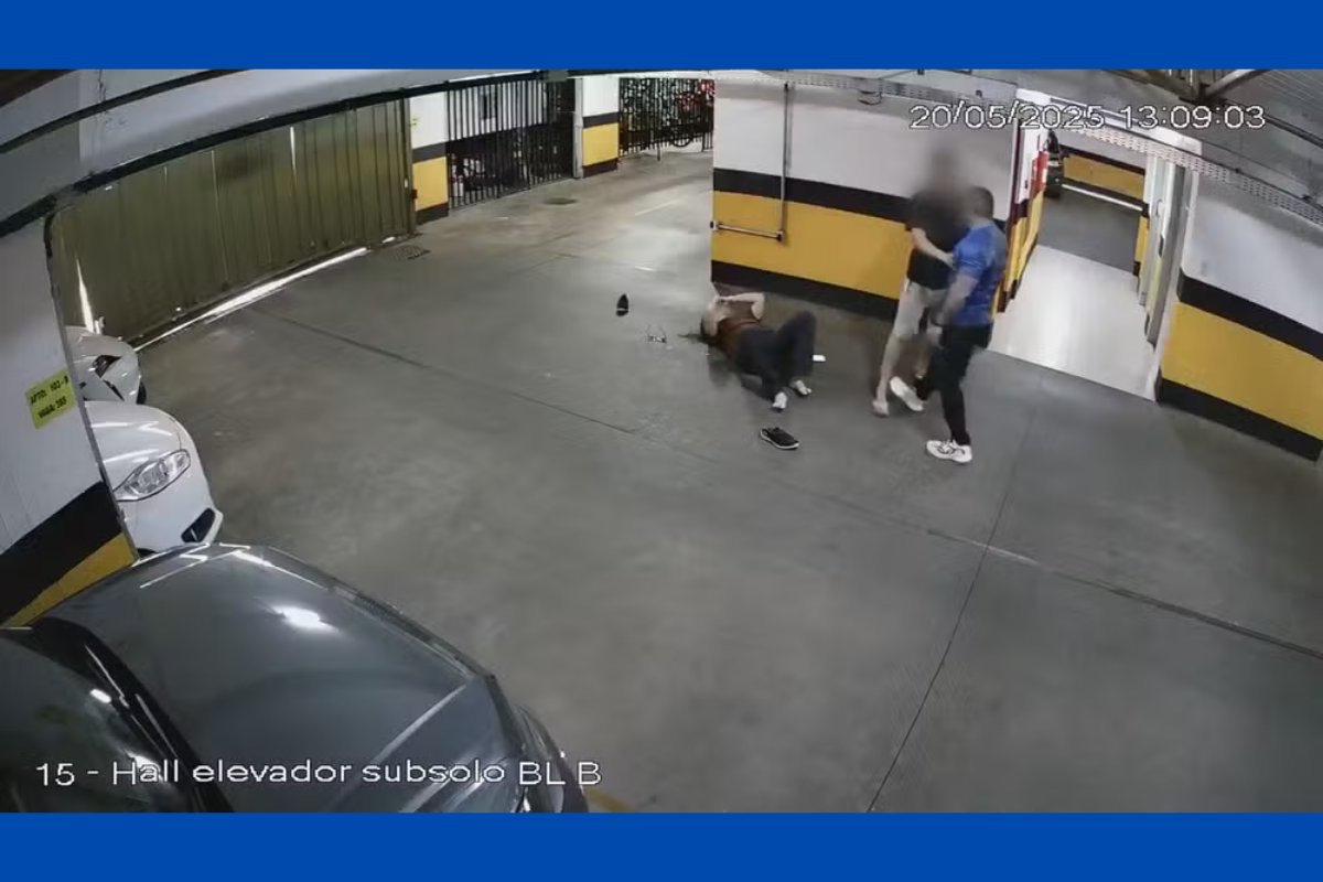 Vídeo: sargento da PM do DF agride mulher durante briga de trânsito