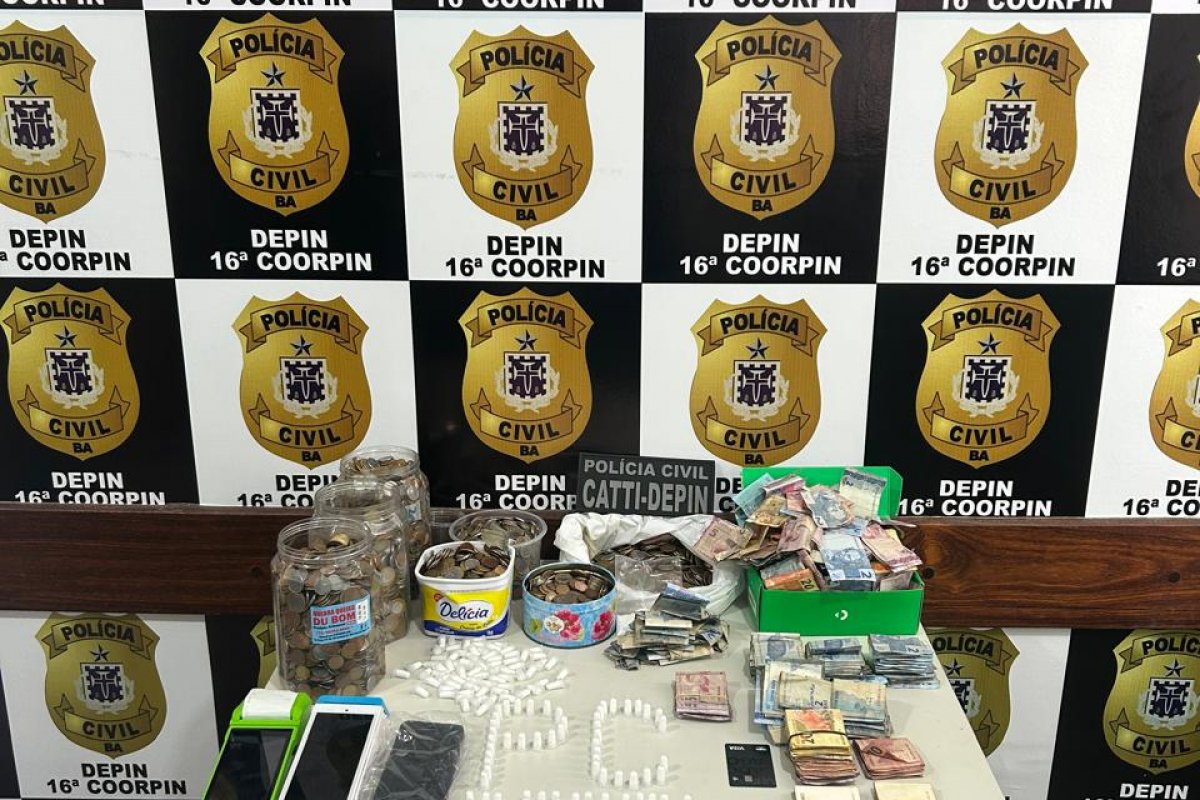 Casal é detido durante a Operação 'Vila Feliz' com 160 pinos de cocaína