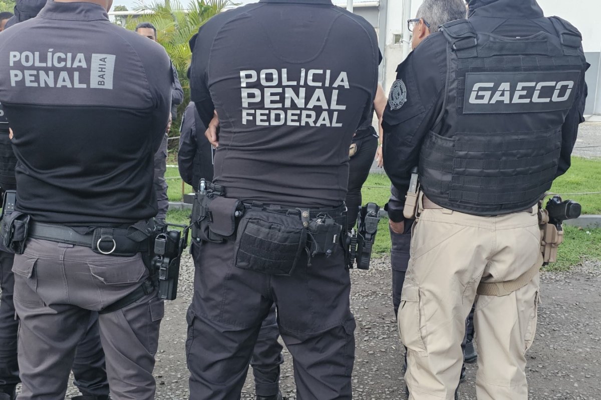 Penitenciária Lemos de Brito é alvo da oitava fase da “Operação Mute”