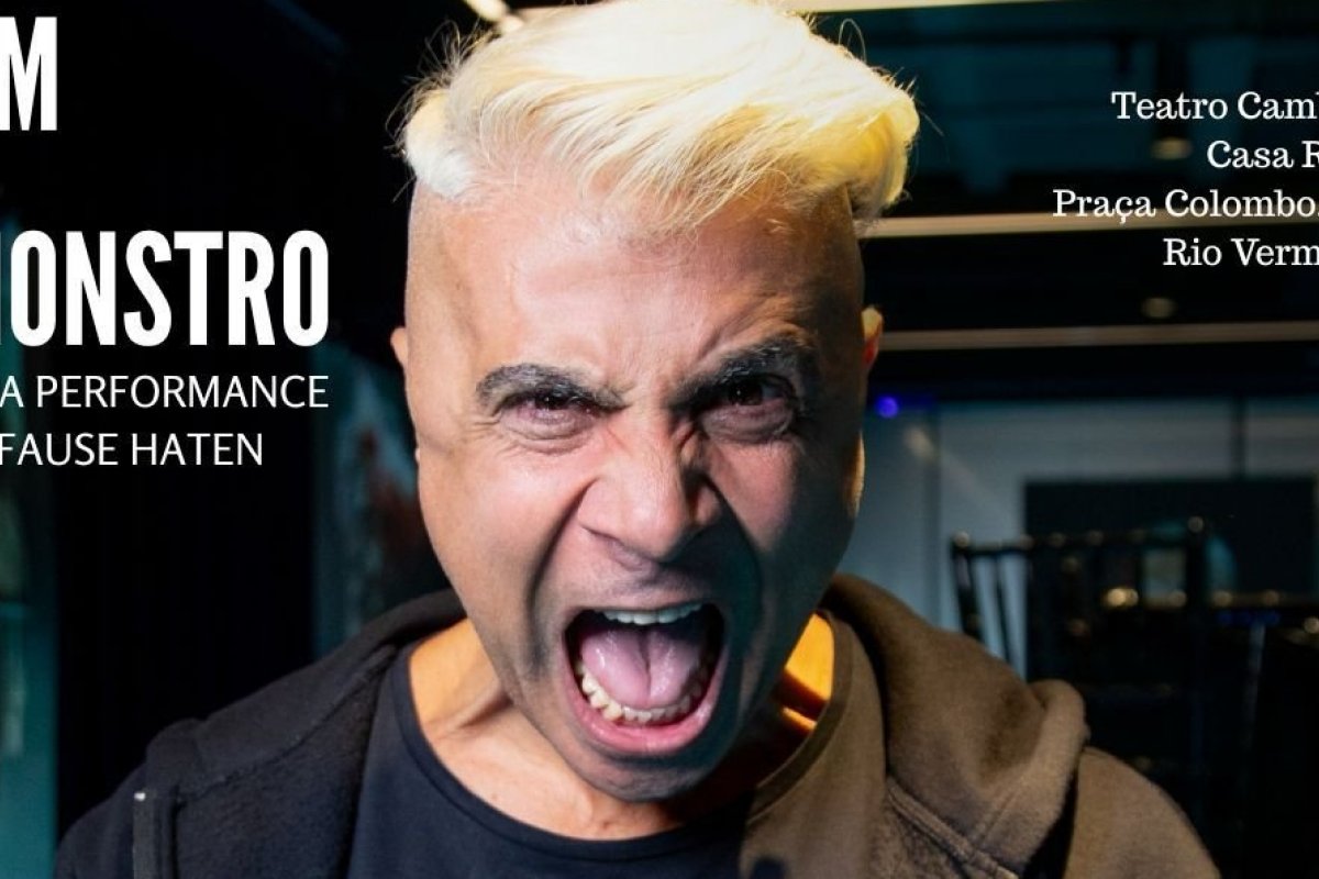 Fause Haten lança livro e reestreia o solo Eu Sou Um Monstro na capital baiana!
