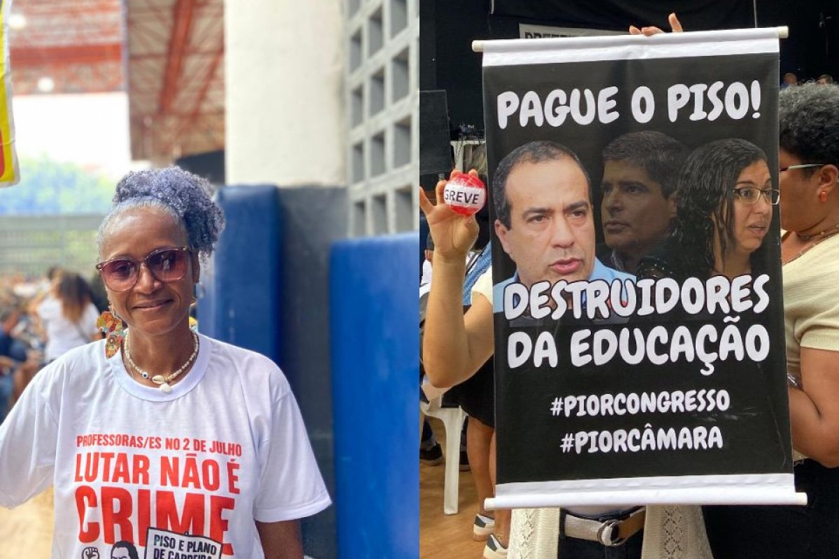 Professora agredida durante protesto no 2 de Julho acusa seguranças de gestores municipais por série de violências: "Jatos de água, spray de pimenta e empurrões"; assista