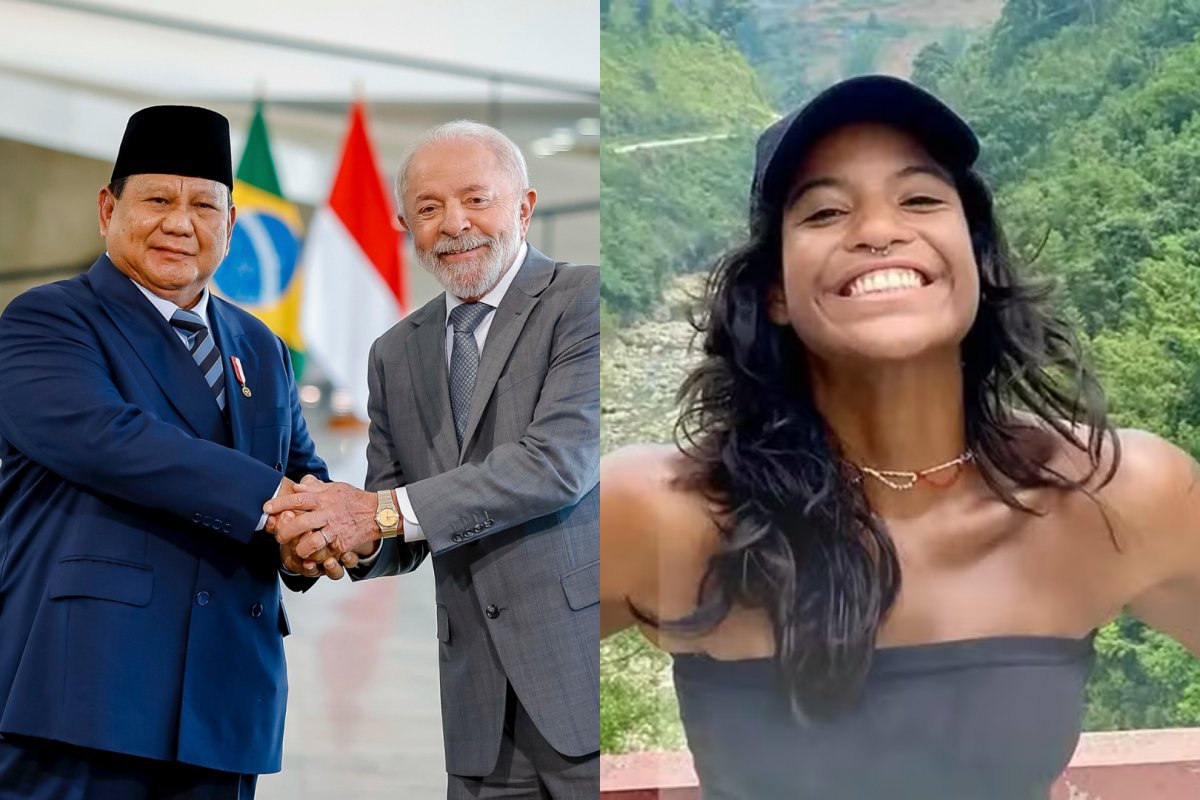 Em declaração, Lula e presidente da Indonésia não citam morte de Juliana Marins