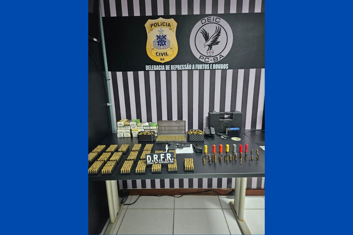 CAC é preso por suspeita de fornecer armas para organizações criminosas no norte baiano