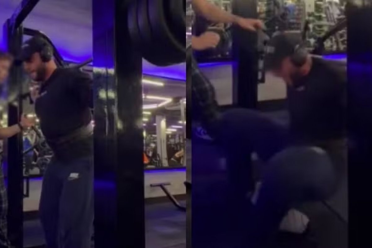 Vídeo: Jovem fratura as duas pernas durante agachamento em academia no Paraná