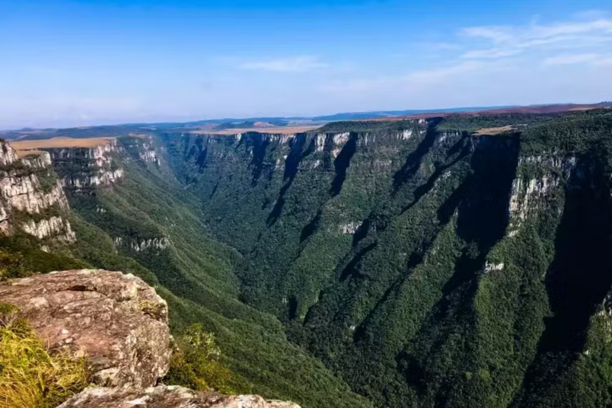 Criança de 11 anos cai de cânion em Cambará do Sul