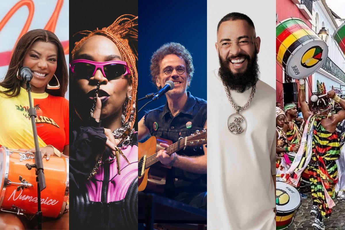 Ludmilla, Karol Conká, Nando Reis, FBC e Olodum: confira a agenda cultural deste fim de semana