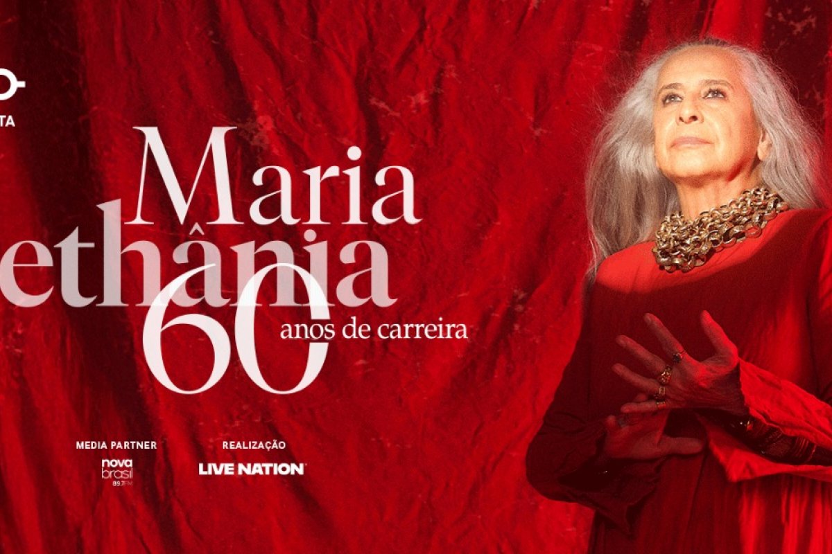Ingressos para show extra da turnê de Maria Bethânia em Salvador começam a ser vendidos