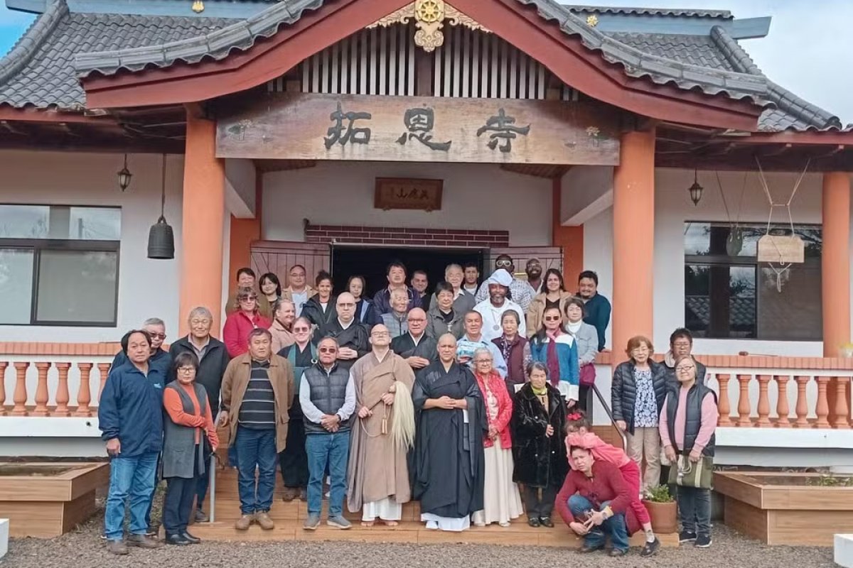 Baiana é reconhecida como a primeira monja zen budista afro-indígena em tradição japonesa milenar