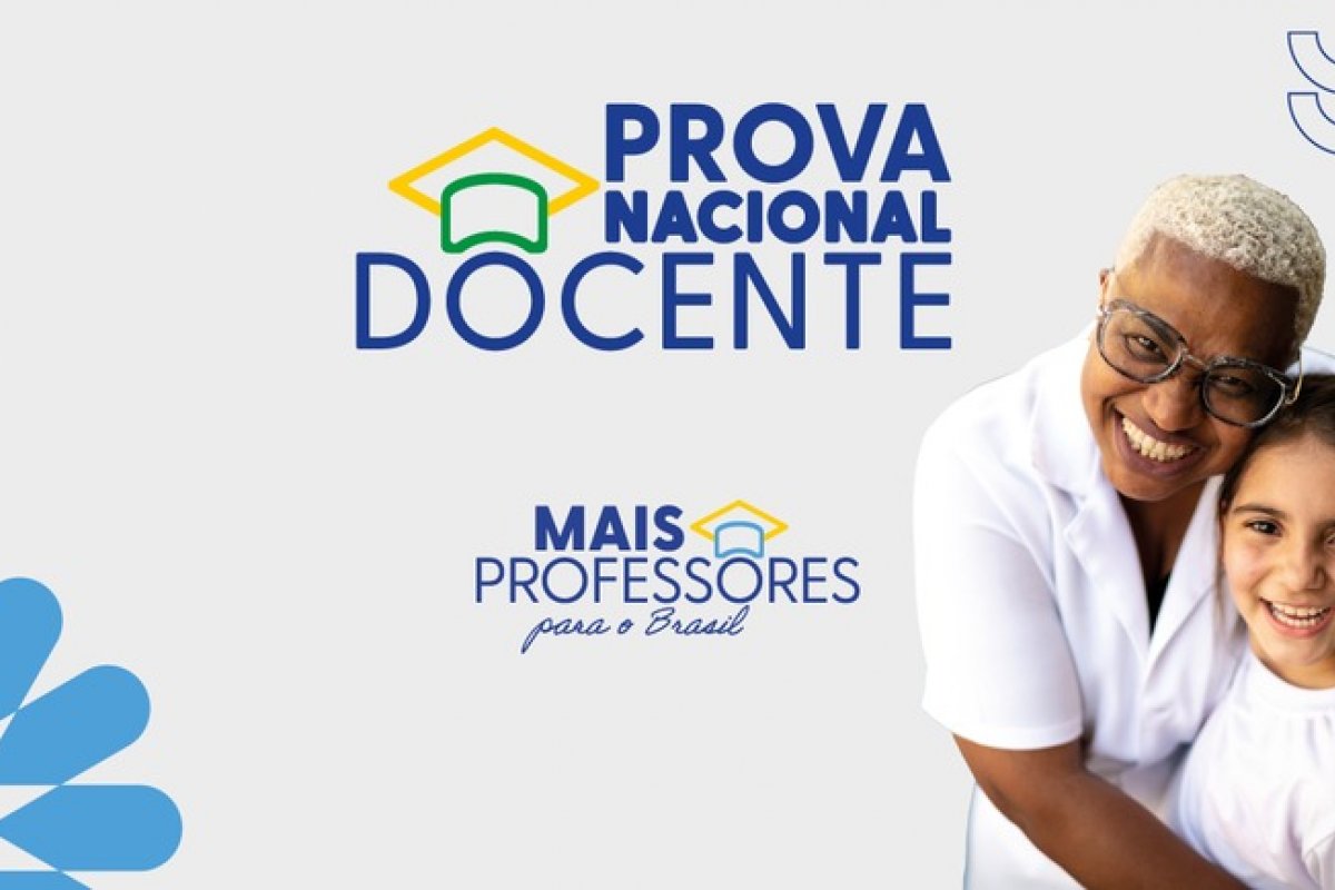 Inscrições para Prova Nacional Docente começam nesta segunda-feira (14)