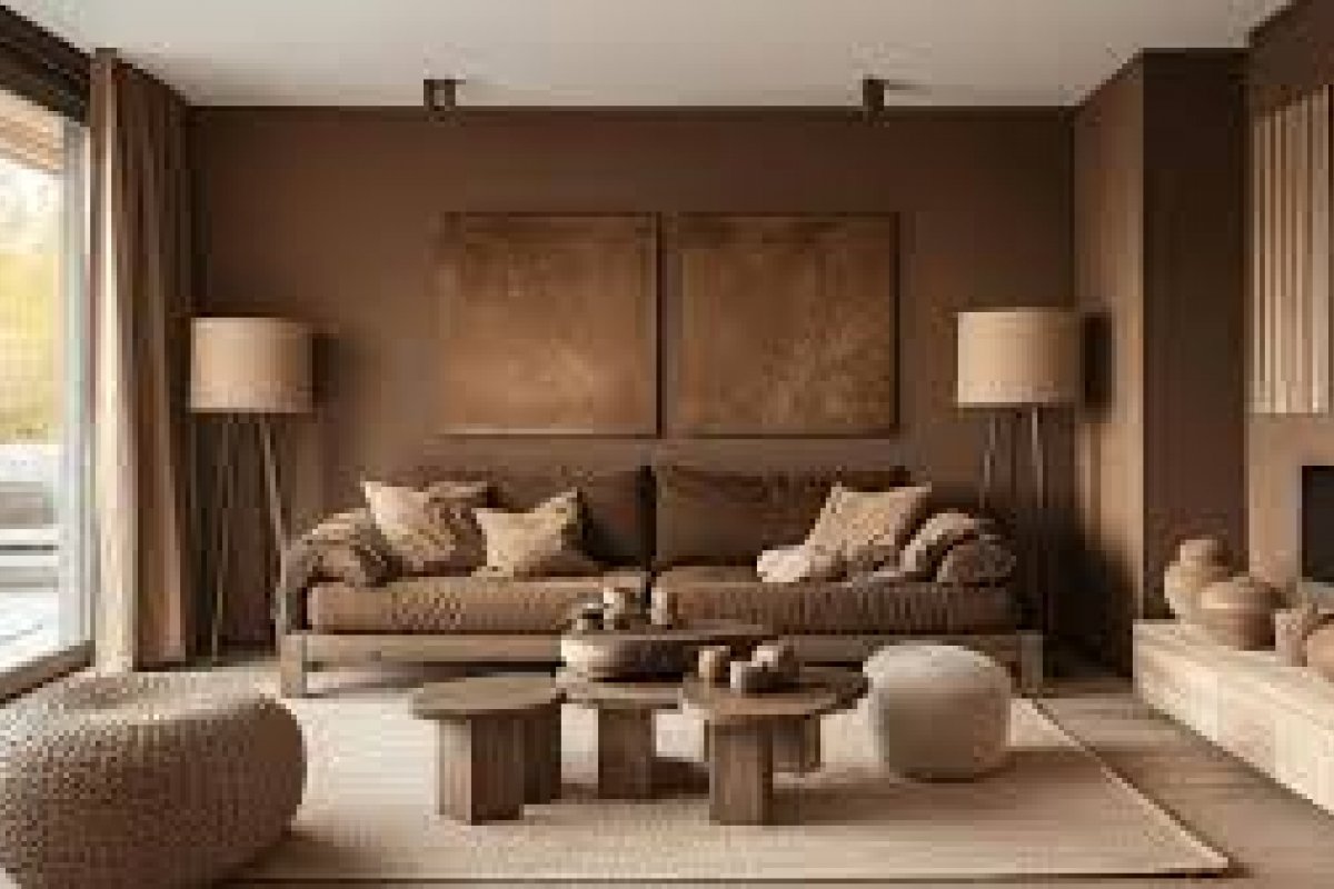Mocha Mousse: o marrom invade o universo do design com autenticidade e aconchego para interiores! 
