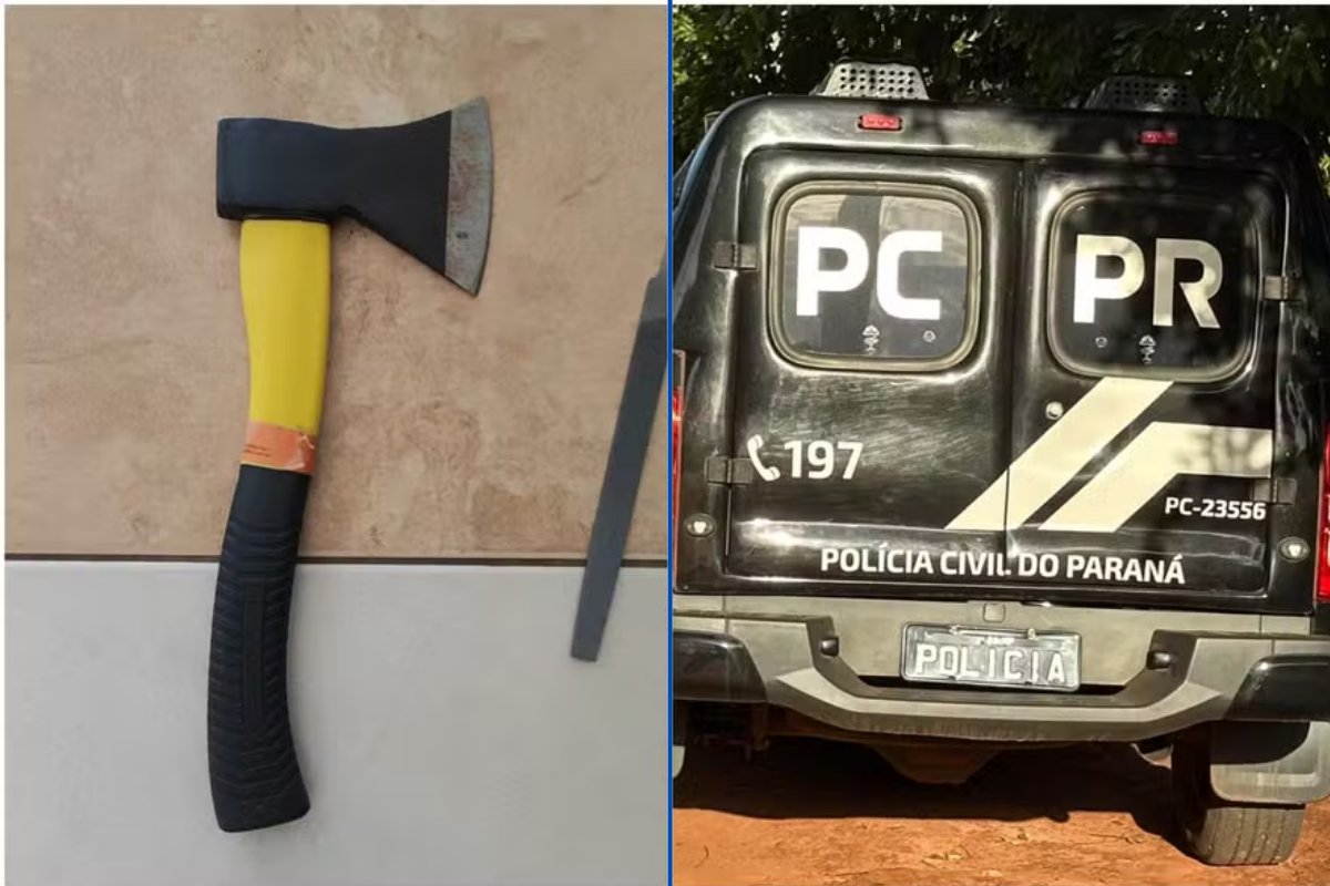 Jovem é presa após 'escolher aleatoriamente' homem e matá-lo com golpes de machadinha, no Paraná