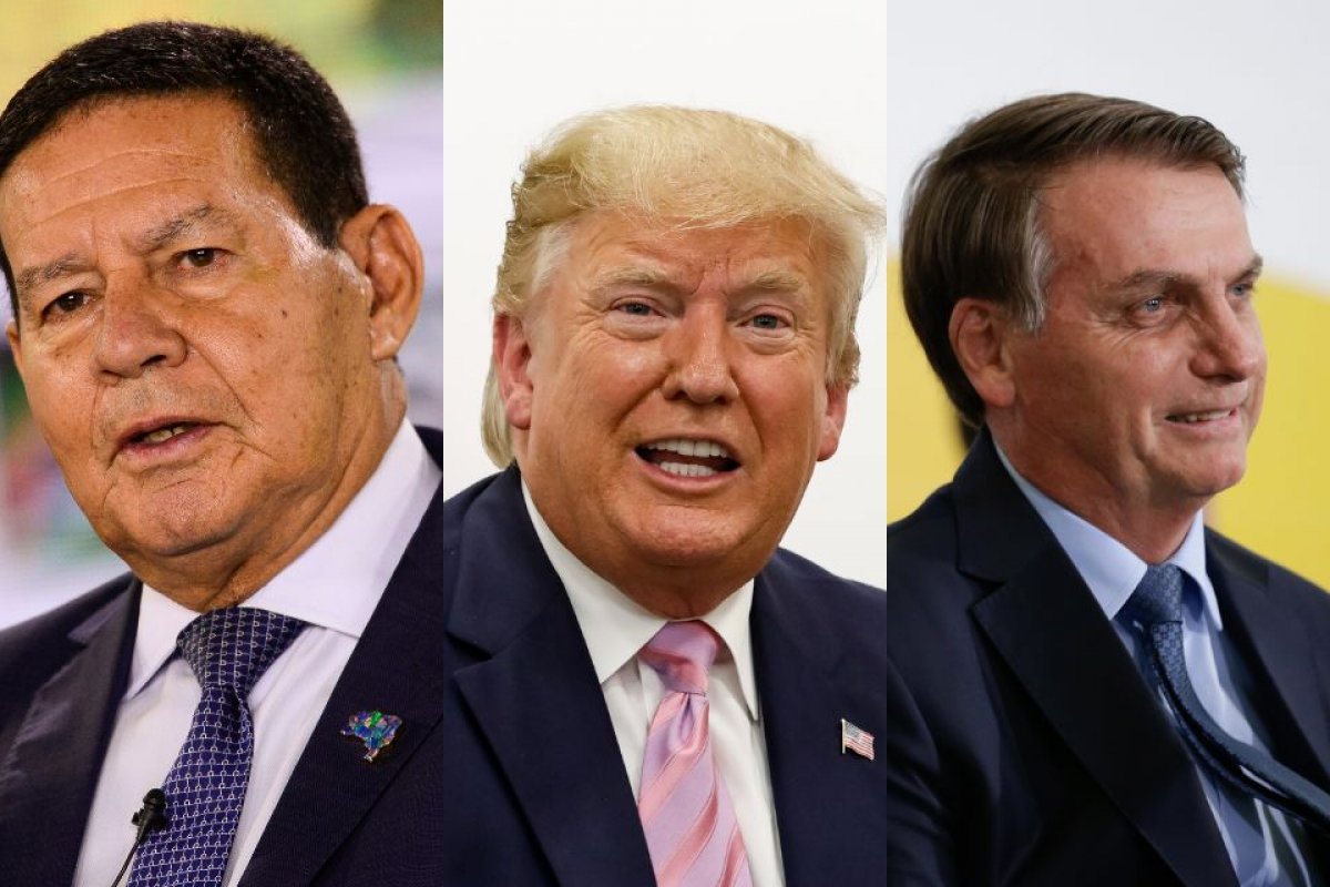 Vídeo: Mourão reage a Trump e diz que Bolsonaro é caso interno