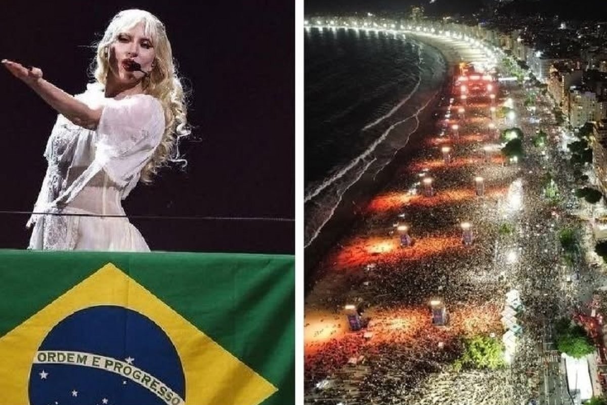 Vídeo: BBC diz que show de Lady Gaga em Copacabana não teve 2 milhões de pessoas