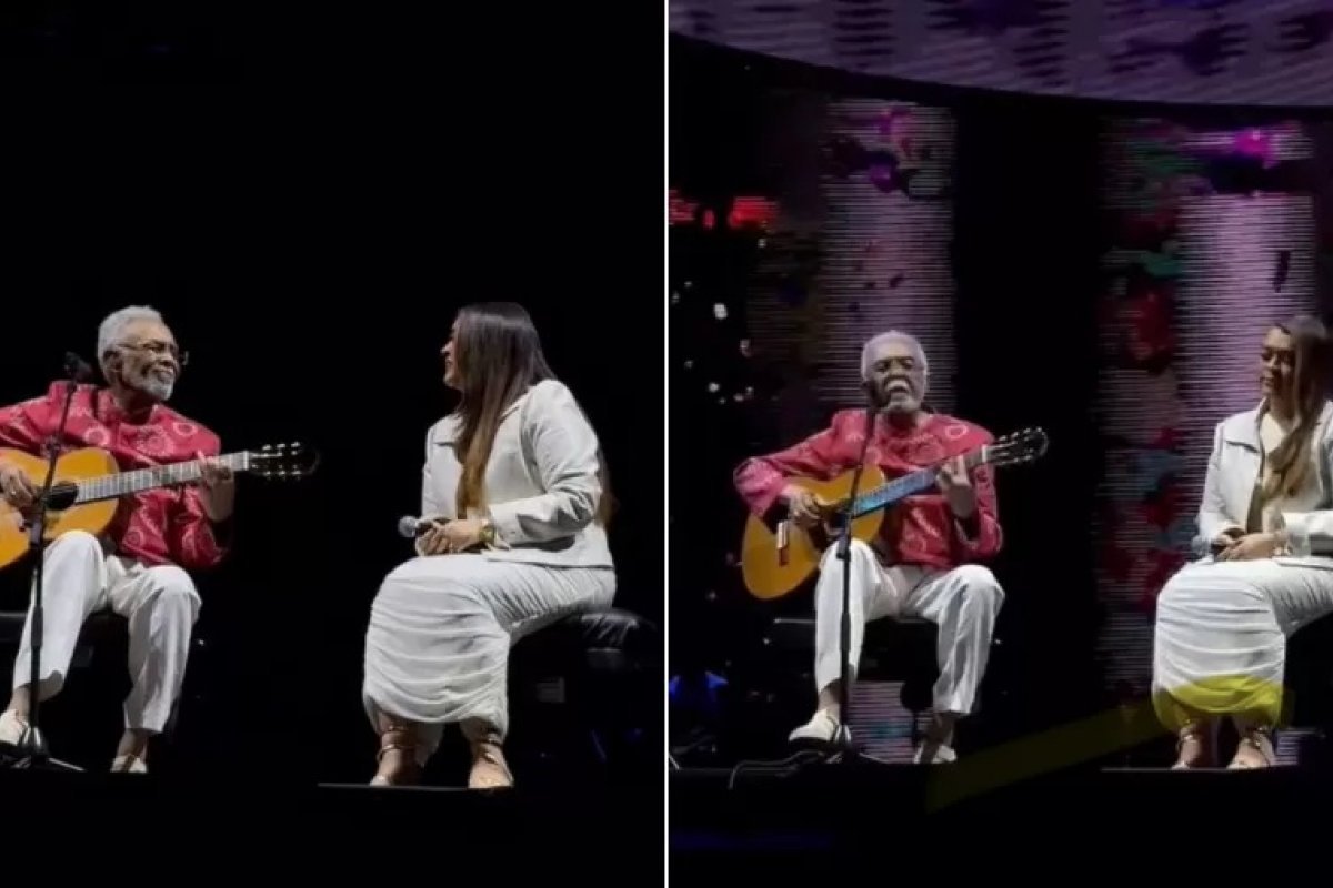 Vídeo: Relembre último show de Preta Gil, cantando com Gilberto Gil