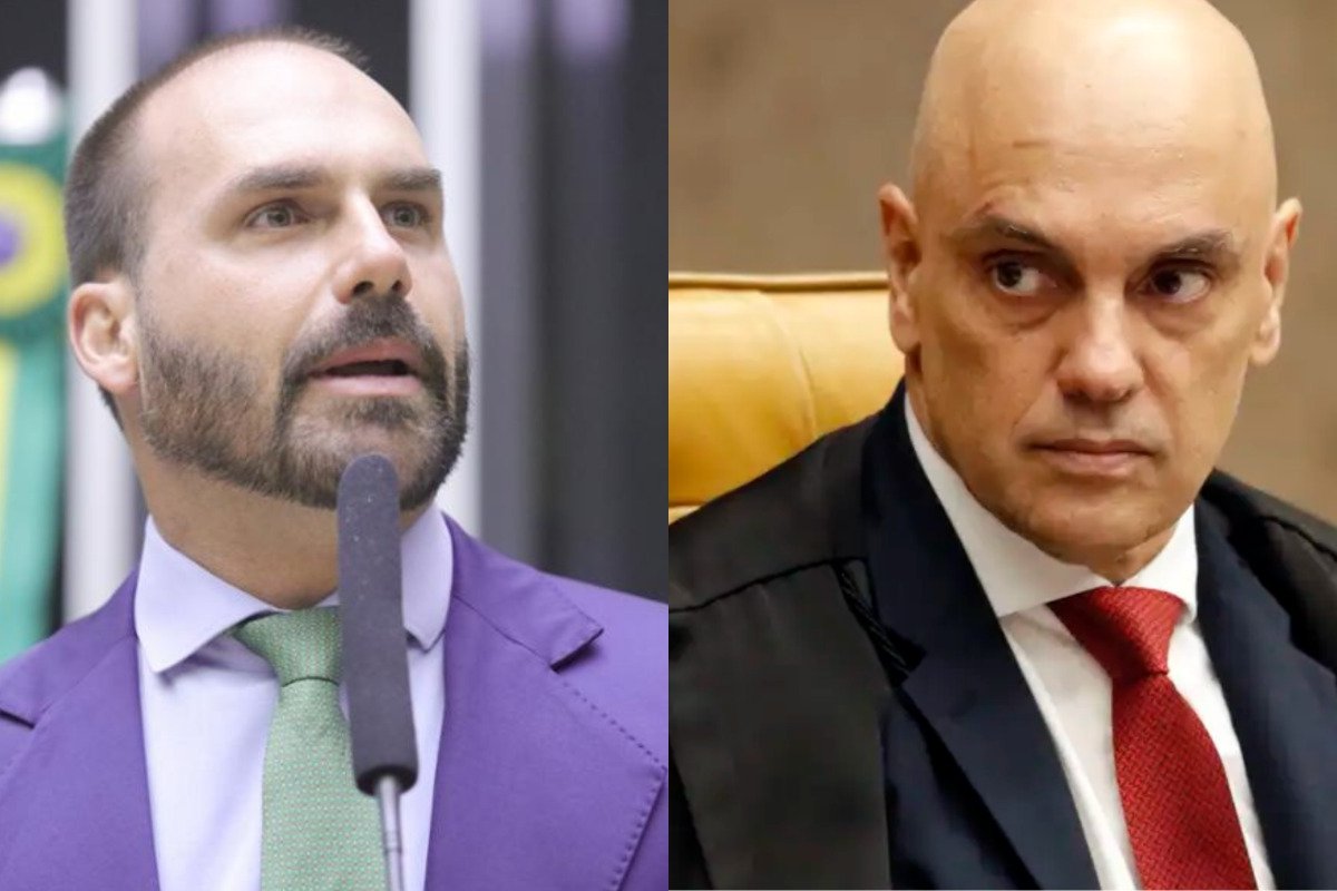 "É um passo natural da ditadura", reage Eduardo Bolsonaro ao ter PIX e contas bloqueadas por Moraes