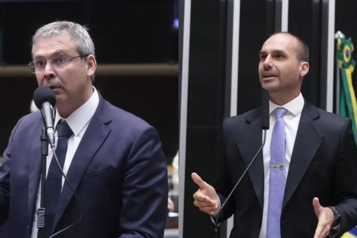 Líder do PT na Câmara diz possuir “representações criminais” contra governador que empregar Eduardo Bolsonaro