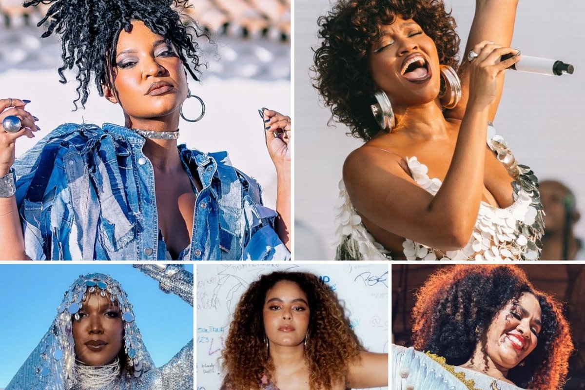 Larissa Luz apresenta show gratuito com Luedji Luna, Majur, Mariene de Castro e Rachel Reis em Salvador 
