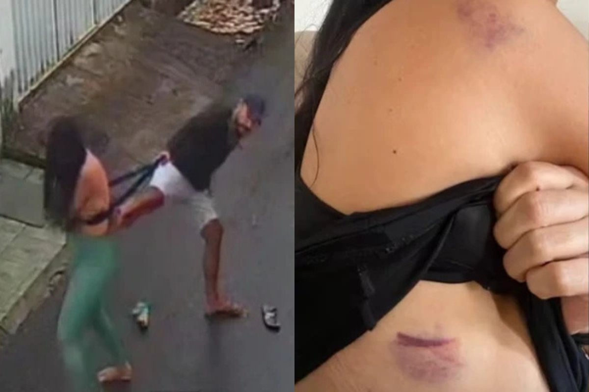 Vídeo: servidor público de prefeitura na Bahia é investigado após agredir ex-companheira na rua
