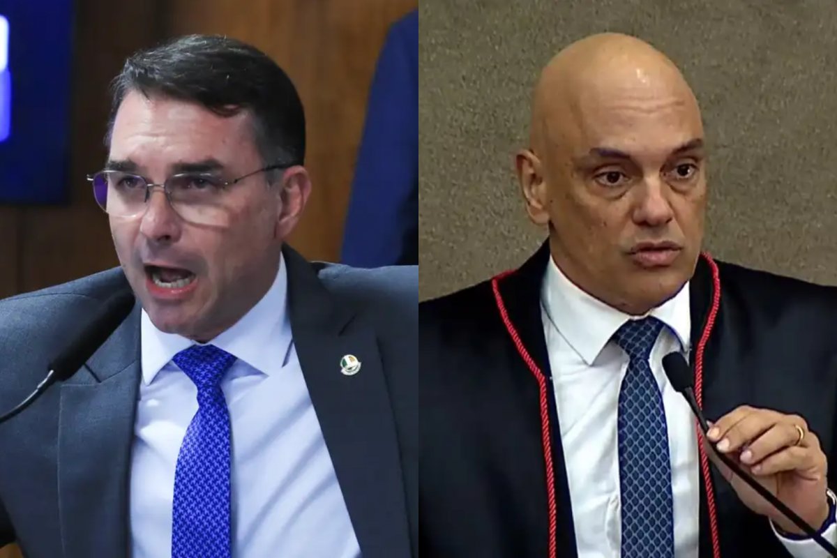 Flávio Bolsonaro protocola pedido de impeachment contra Moraes no Senado