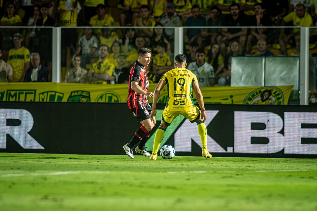 Vídeo: Vitória joga bem e arranca empate com Mirassol em São Paulo; confira o gol do Leão