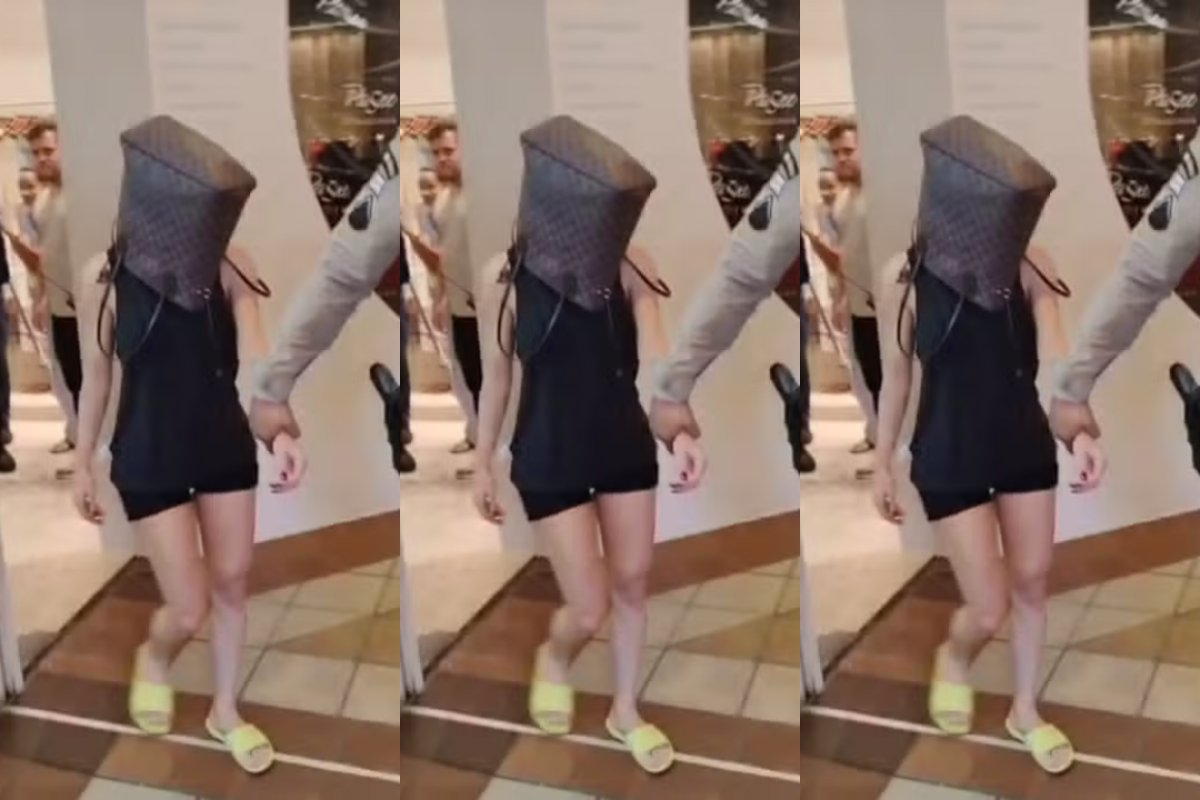 Vídeo: Influenciadora é detida ao tentar furtar loja no Shopping Paseo