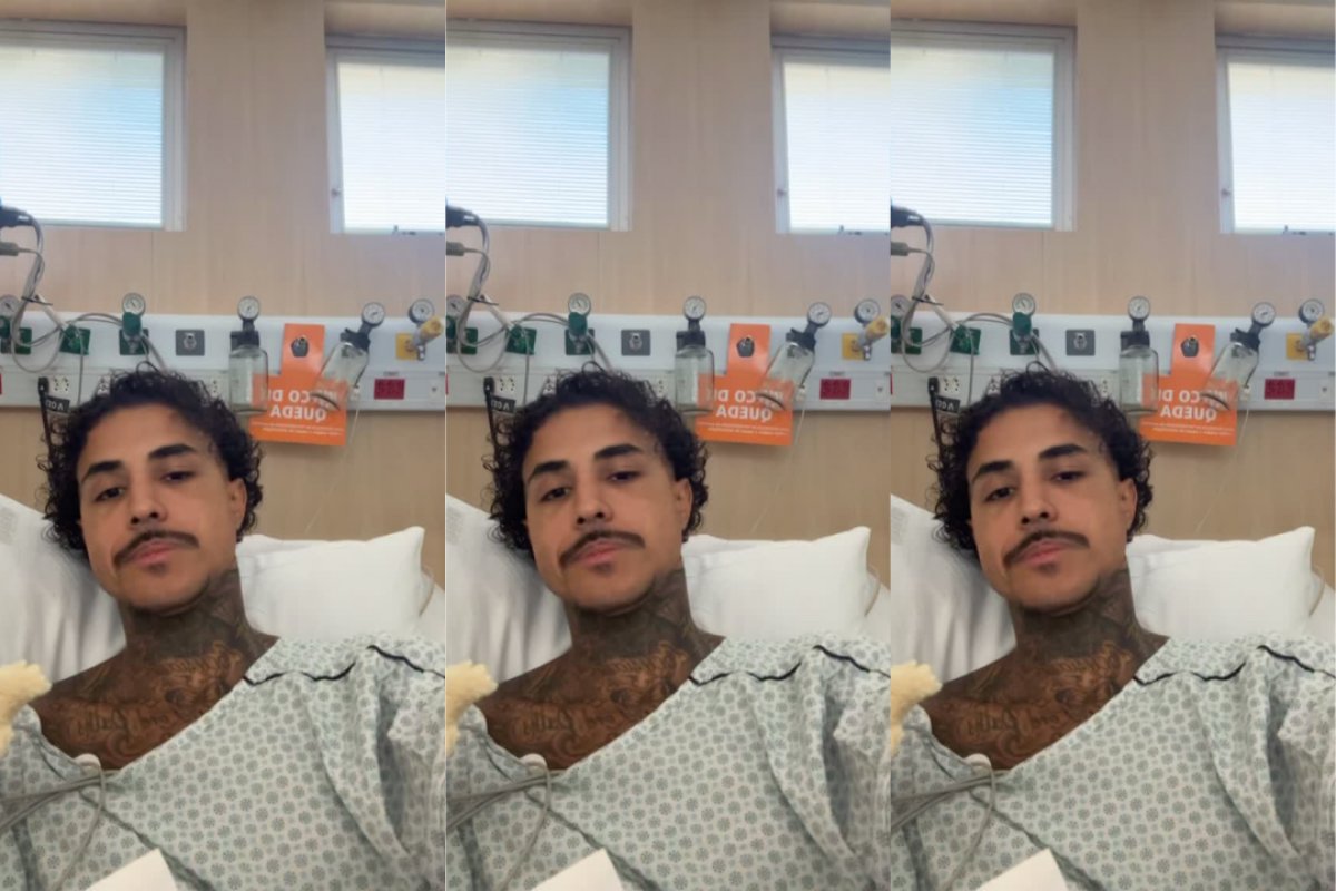 MC Livinho sofre acidente de moto e é internado na UTI em São Paulo