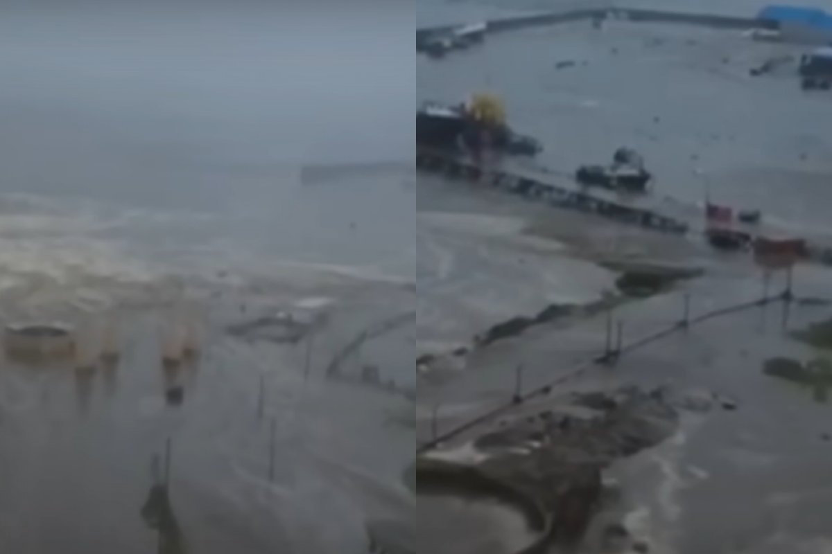 Confira quais países ainda estão em alerta para tsunami