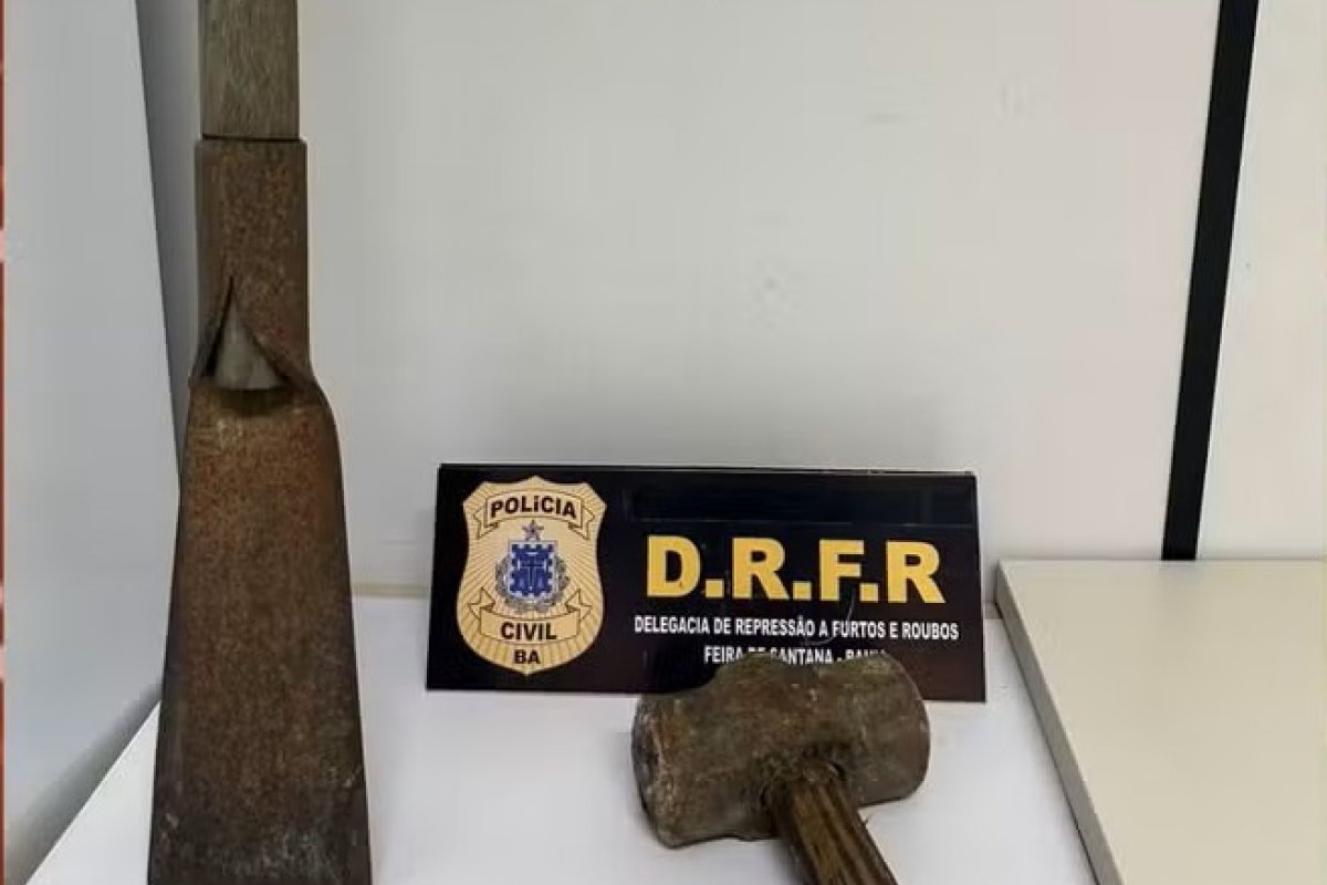 Suspeito acusado de destruir estabelecimento em Feira de Santana com marreta é preso por desacato