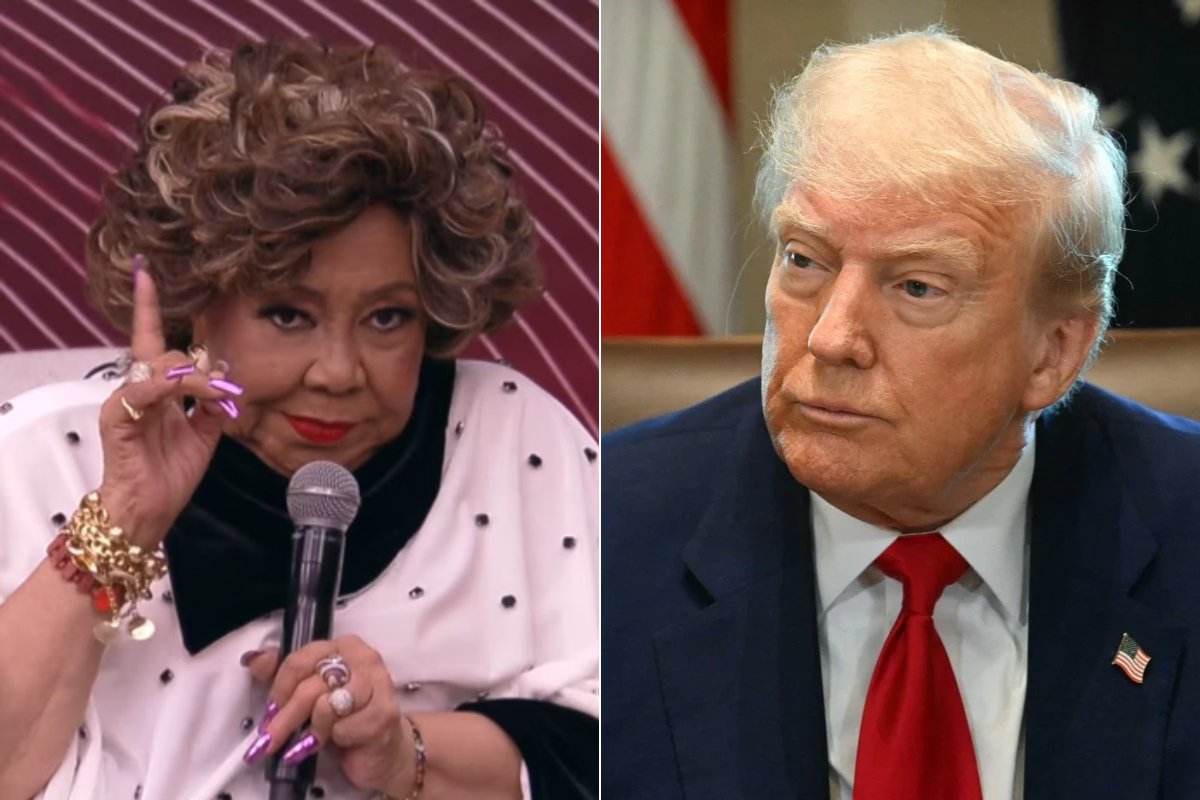 Vídeo: Alcione manda recado para Trump e promete "macumbinha" para republicano "deixar o Brasil em paz"