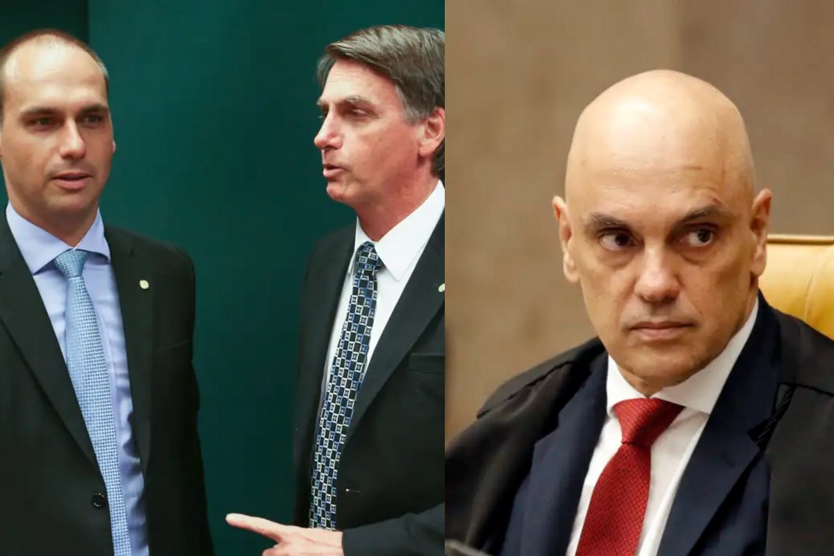 Eduardo Bolsonaro diz que Moraes é 'psicopata descontrolado' e que prisão do pai não o surpreende