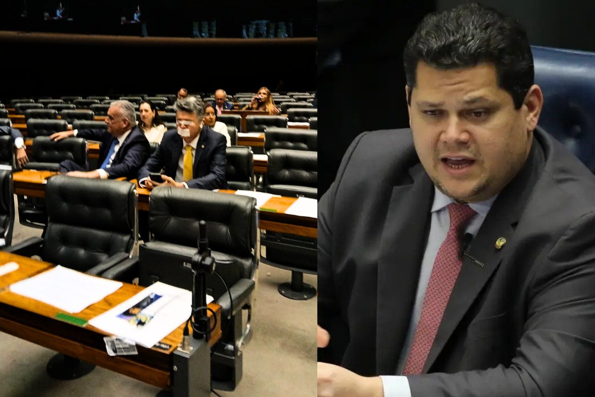 Davi Alcolumbre critica protesto bolsonarista na Câmara e Senado: 'alheio aos princípios democráticos'