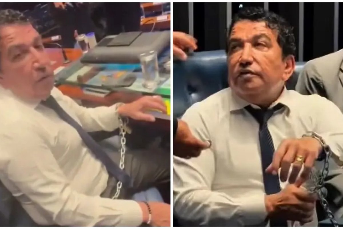 Vídeo: Senador Magno Malta posta protesto e afirma “Eu só saio daqui morto”