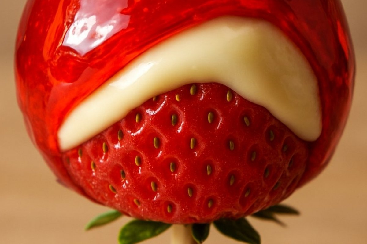 Doce perigo: Dentista explica como o morango do amor pode comprometer a saúde bucal!